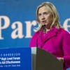 Former U.S. Secretary of State Hillary Clinton announces the U.S. will join IATI at Busan in 2011