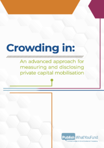 Front cover image of Crowding in: An advanced approach for measuring and disclosing private capital mobilisation