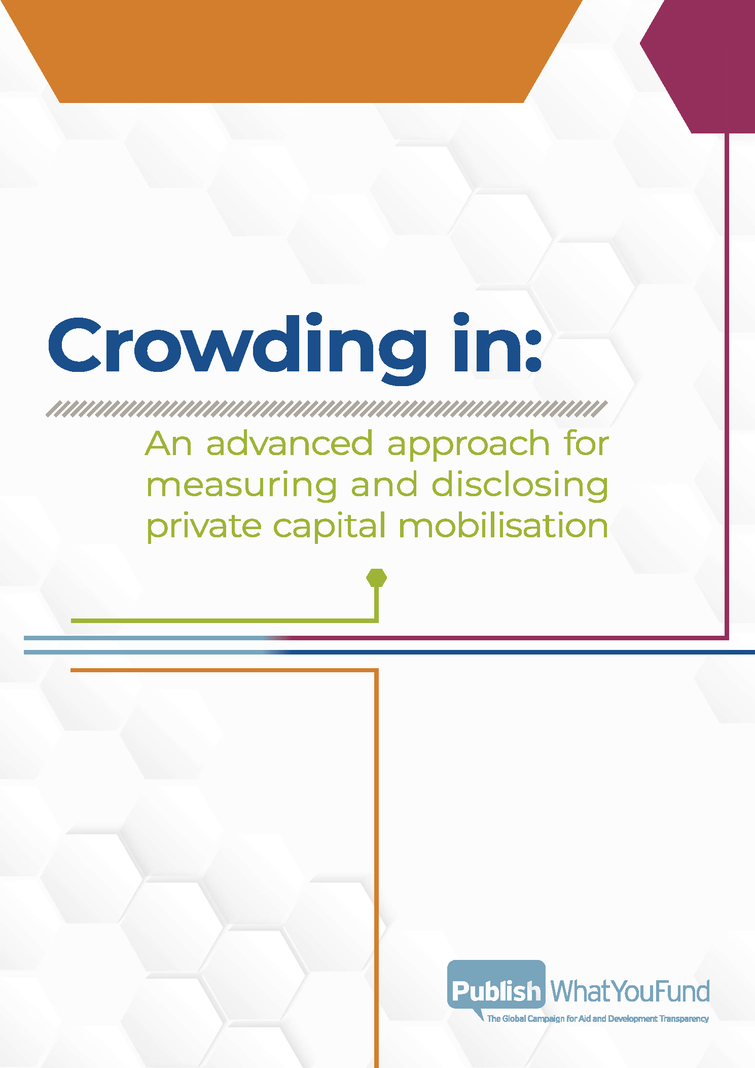 Front cover image of Crowding in: An advanced approach for measuring and disclosing private capital mobilisation